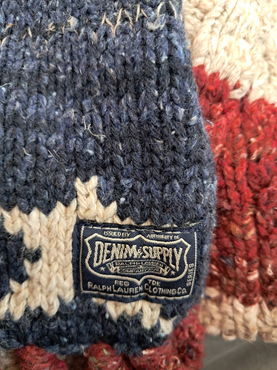 데님앤서플라이스 성조기 코튼목도리 상품이미지2