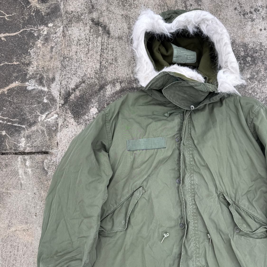 [M~L] 밀리터리 M-65 피쉬테일 개파카 상품이미지4