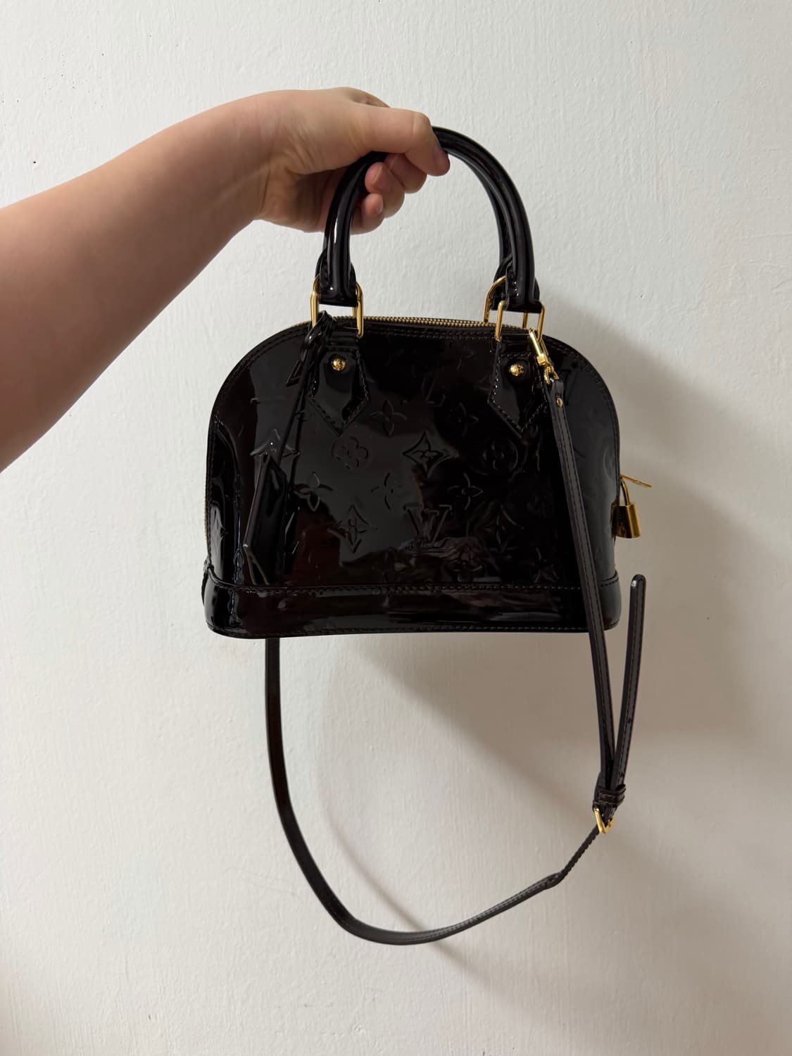 [정품] 루이비통 알마 bb 베르니  상품이미지8