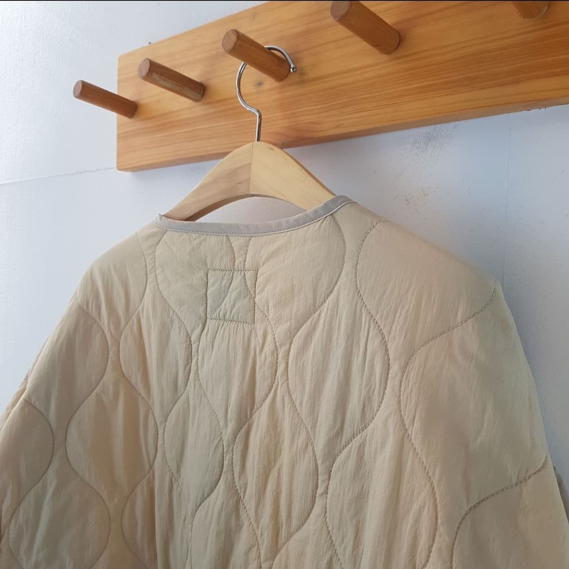 코엔 밀리터리 드로스트 퀼팅 자켓 상품이미지6