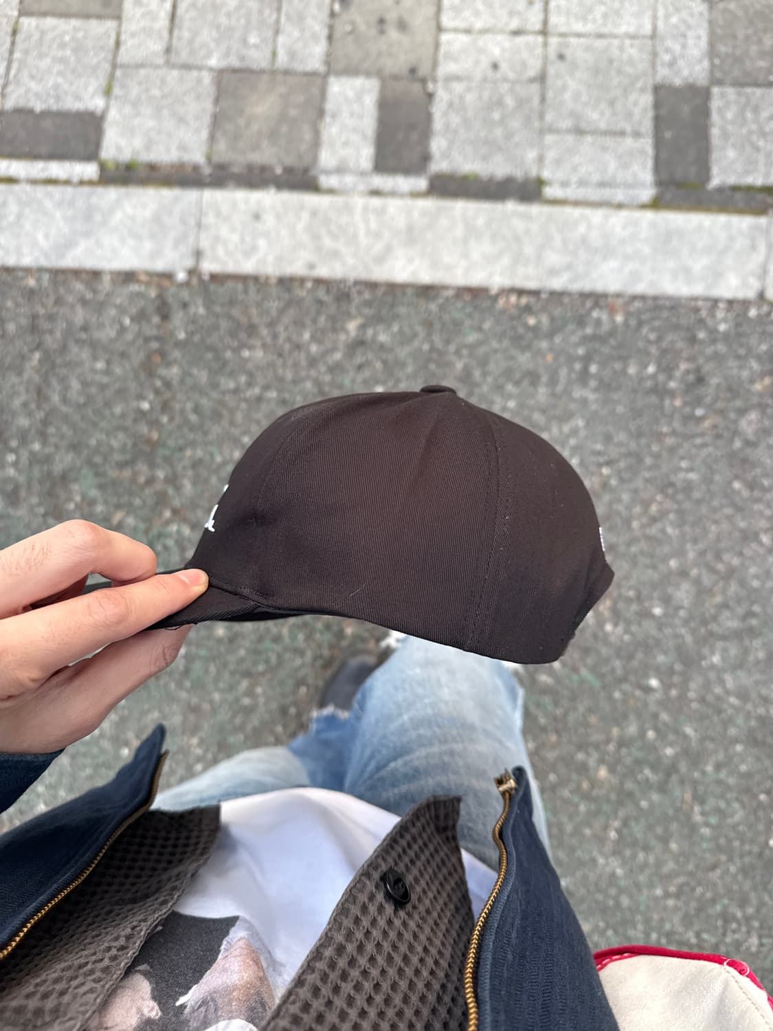 빨간줄 모자 상품이미지4