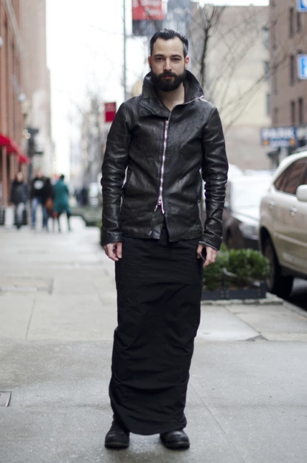 릭오웬스 14SS 다크쉐도우 스커트 치마 블랙 상품이미지1