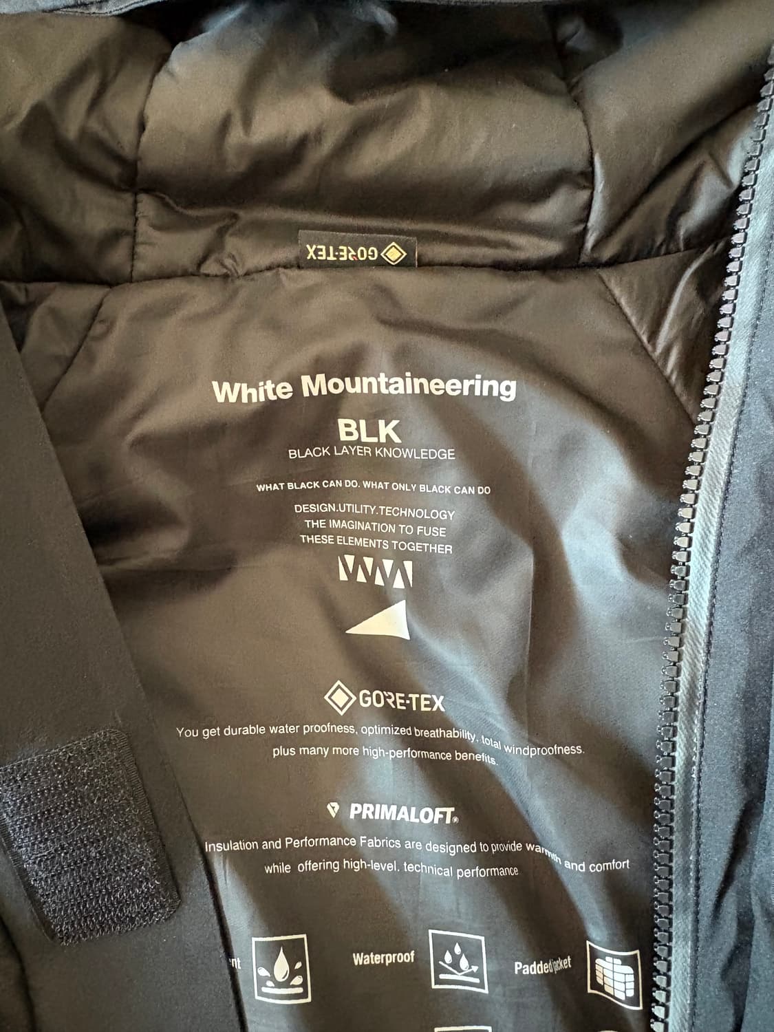 White mountaineering BLK 자켓 상품이미지5