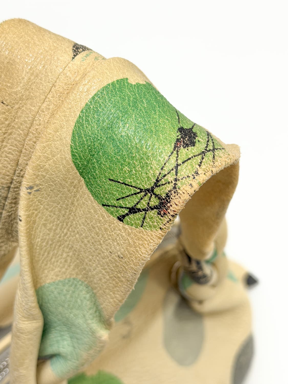 셀린느 크루즈 2008 뱅크 스왈로우 프린트 레더 토트백 상품이미지8