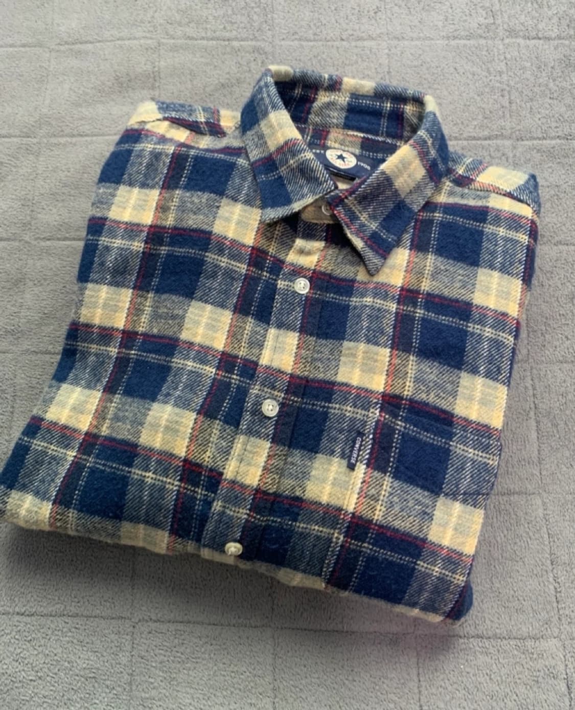 컨버스 재팬 플란넬 체크셔츠 L 상품이미지8