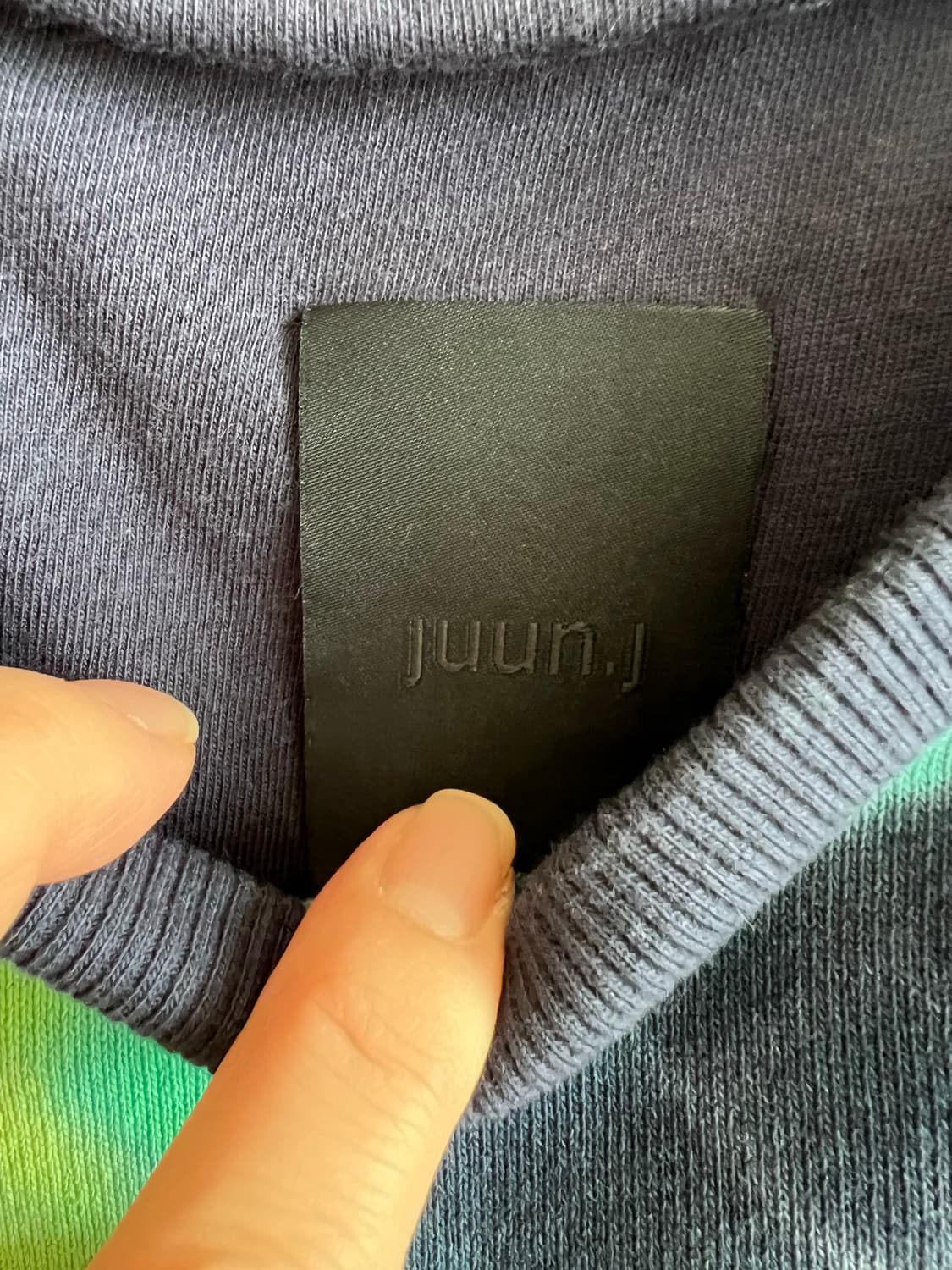 juun.j  맨투맨  사이즈 남자s 오버핏 상품이미지3