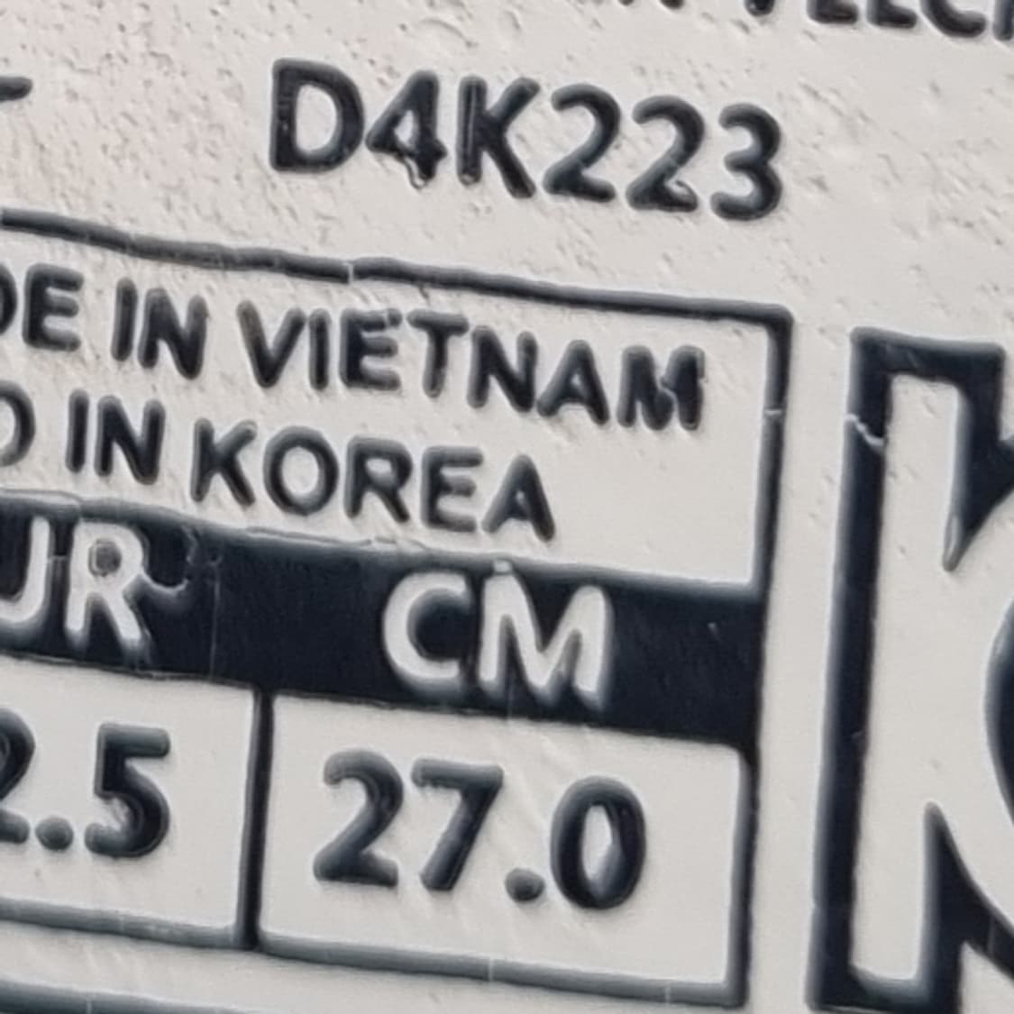 f 다이나핏 캐스퍼 벨크로 스니커즈 270 상품이미지6