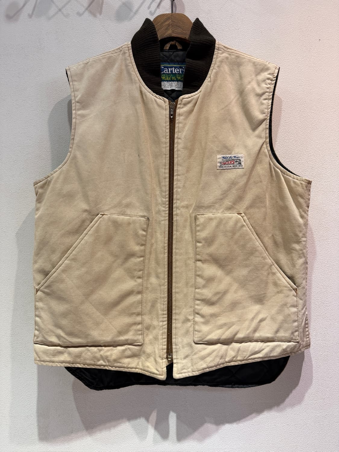 90s carter's 워크 베스트 (Made In U.S.A) 상품이미지2