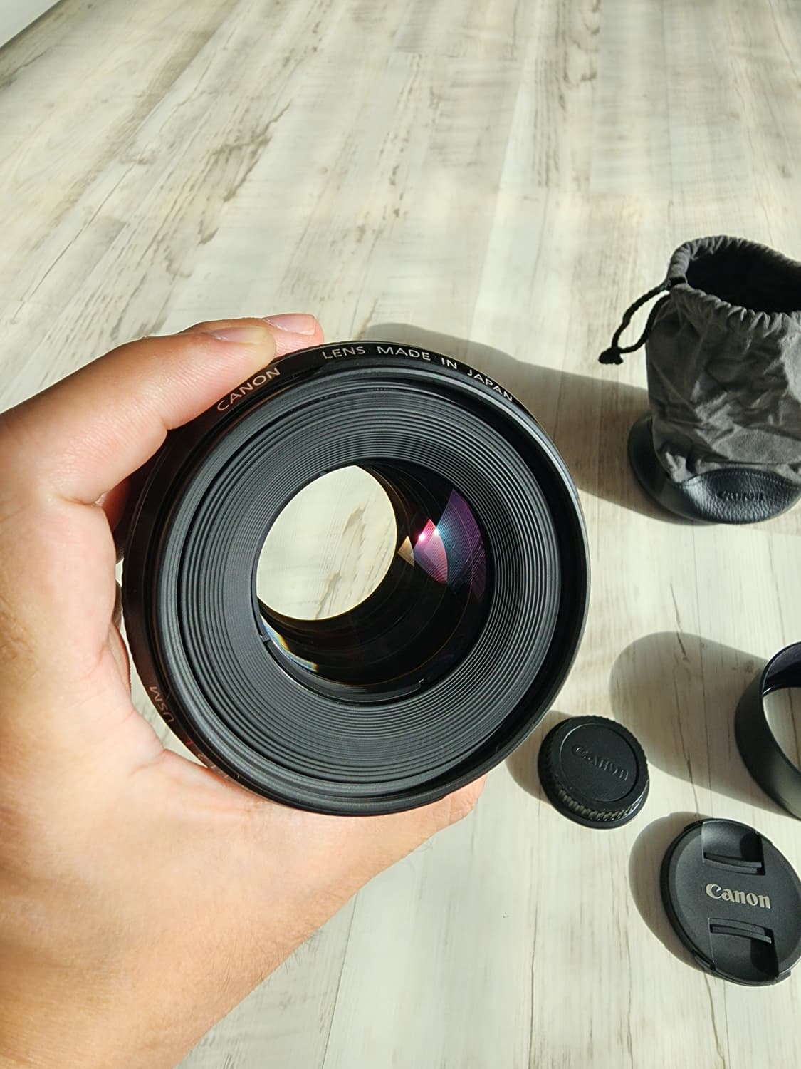 캐논 EF50mm f1.2 L 오이만두 렌즈 팜. EF 50.2 L 상품이미지7