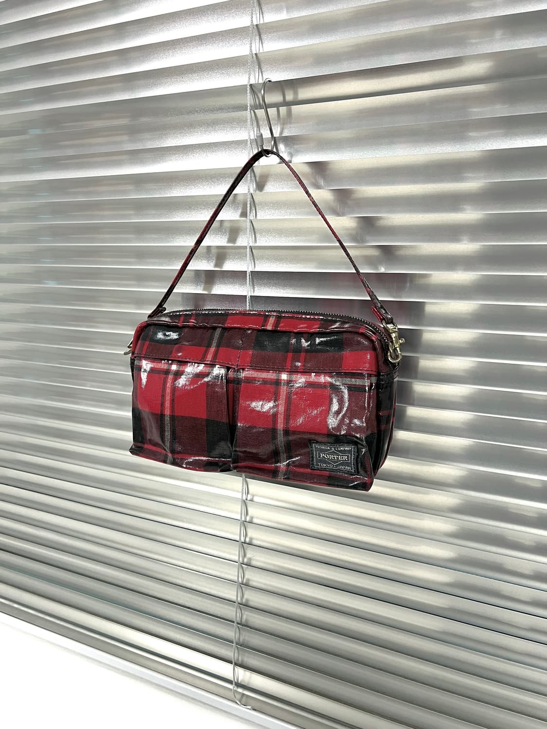 PORTER-POCKETABLE SHOULDER BAG(Red) 상품이미지1