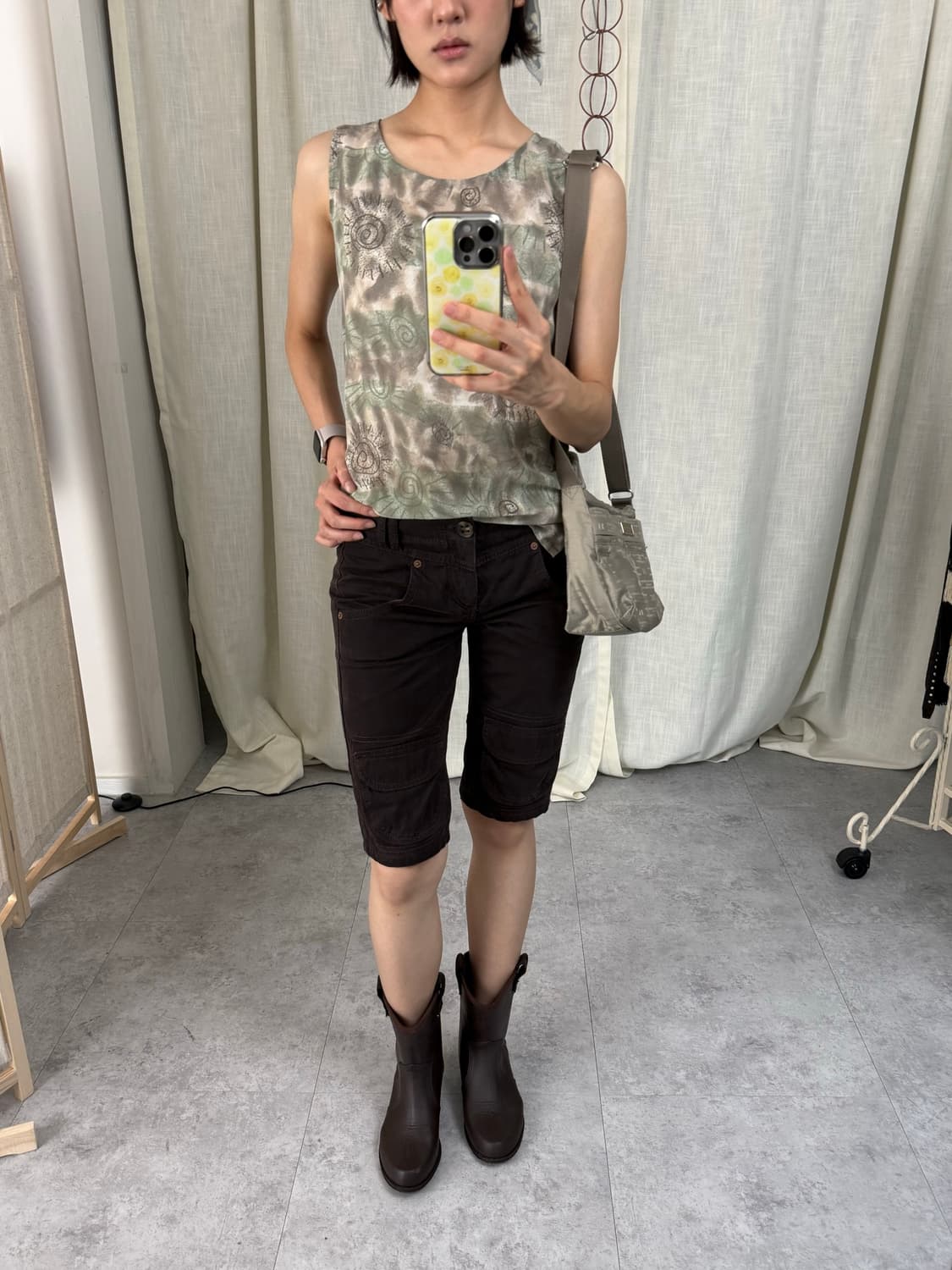 Benetton 베네통 바이커 카고 쇼츠 상품이미지3
