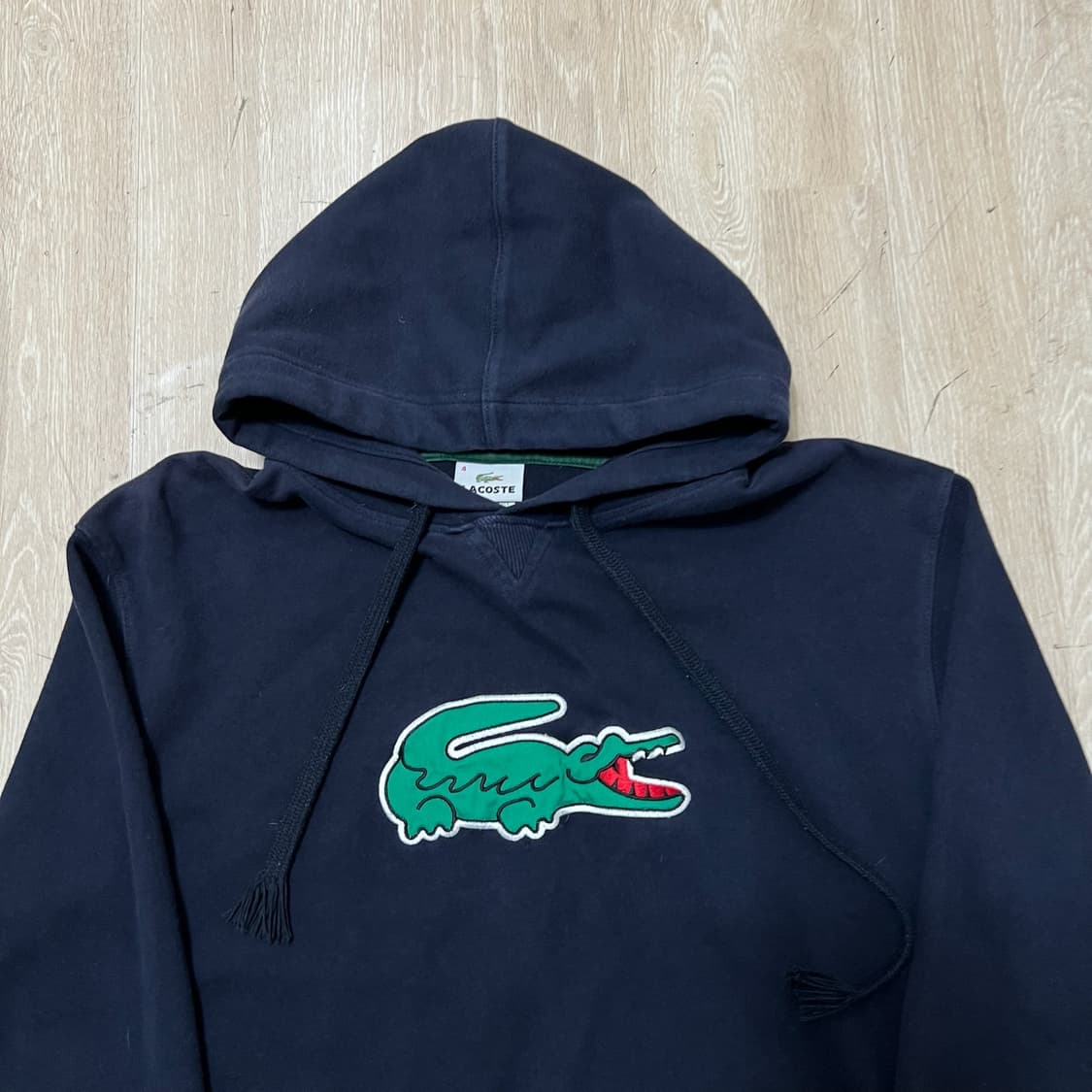 라코스테 빅로고 후드티 4사이즈  상품이미지2