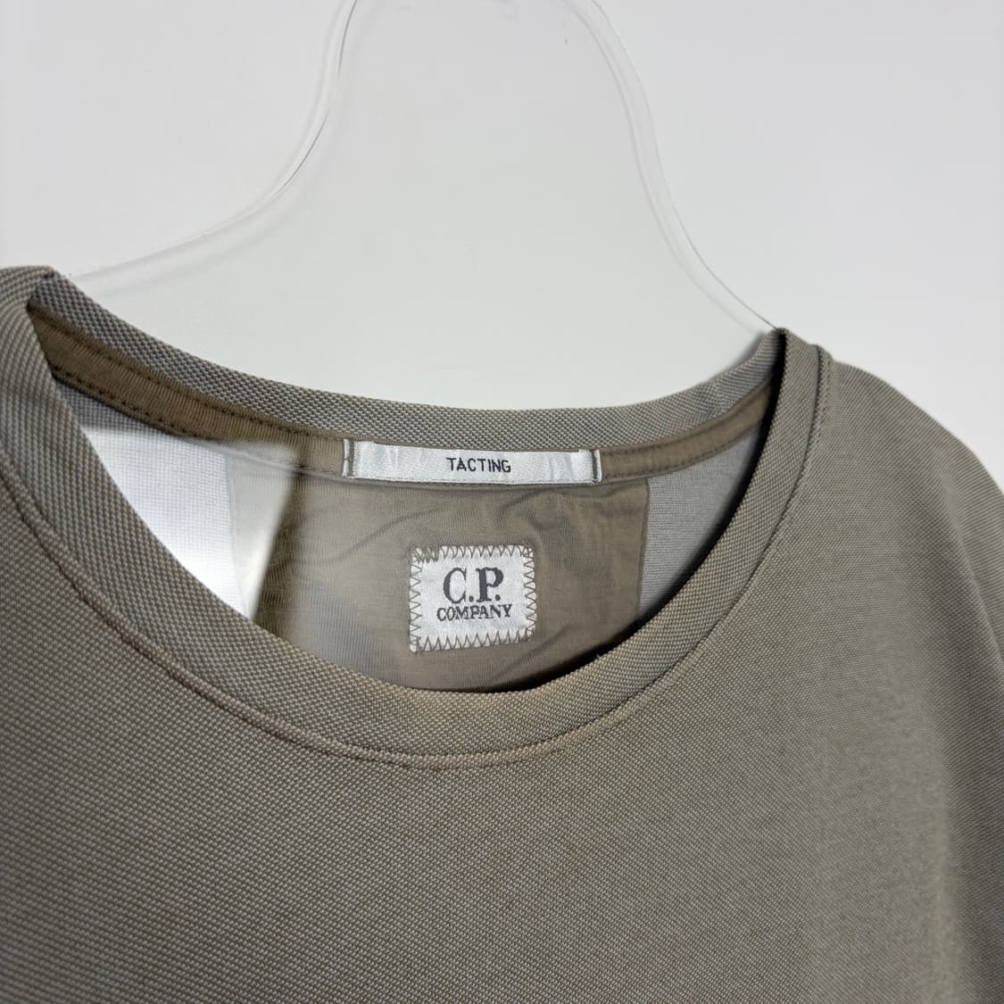 cp company 씨피컴퍼니 tacting 지퍼 포인트 반팔티셔츠 상품이미지2