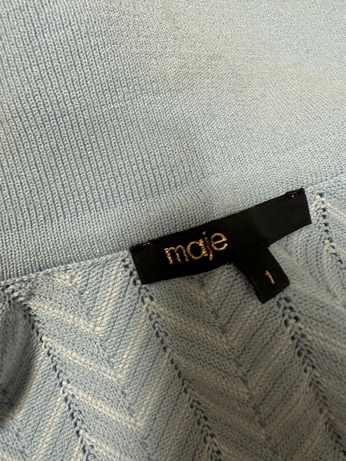 마쥬 헤링본 니트탑 1사이즈 상품이미지10