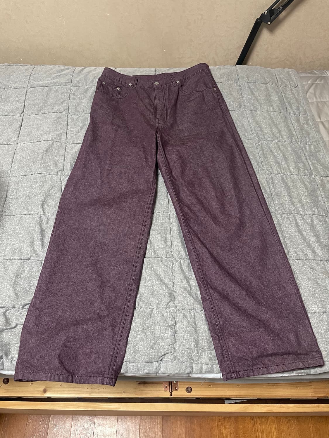 Homly 5p denim pants (plum) 2 size 상품이미지1