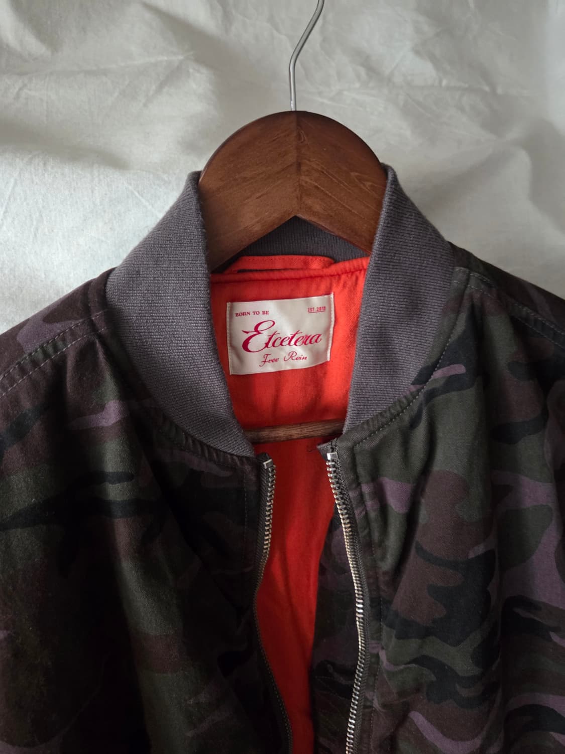 etce 카모 ma1 봄버 자켓 XL 상품이미지4