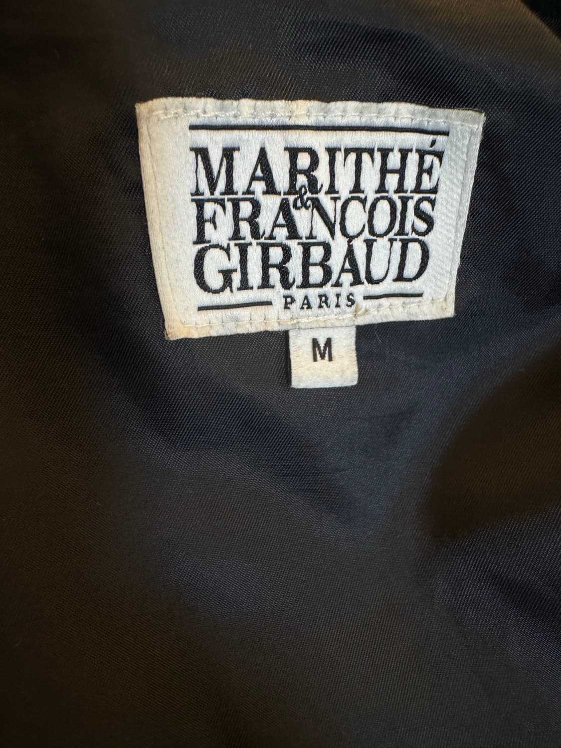 [M]마리떼 프랑소와 저버 바시티 자켓 블랙 상품이미지4