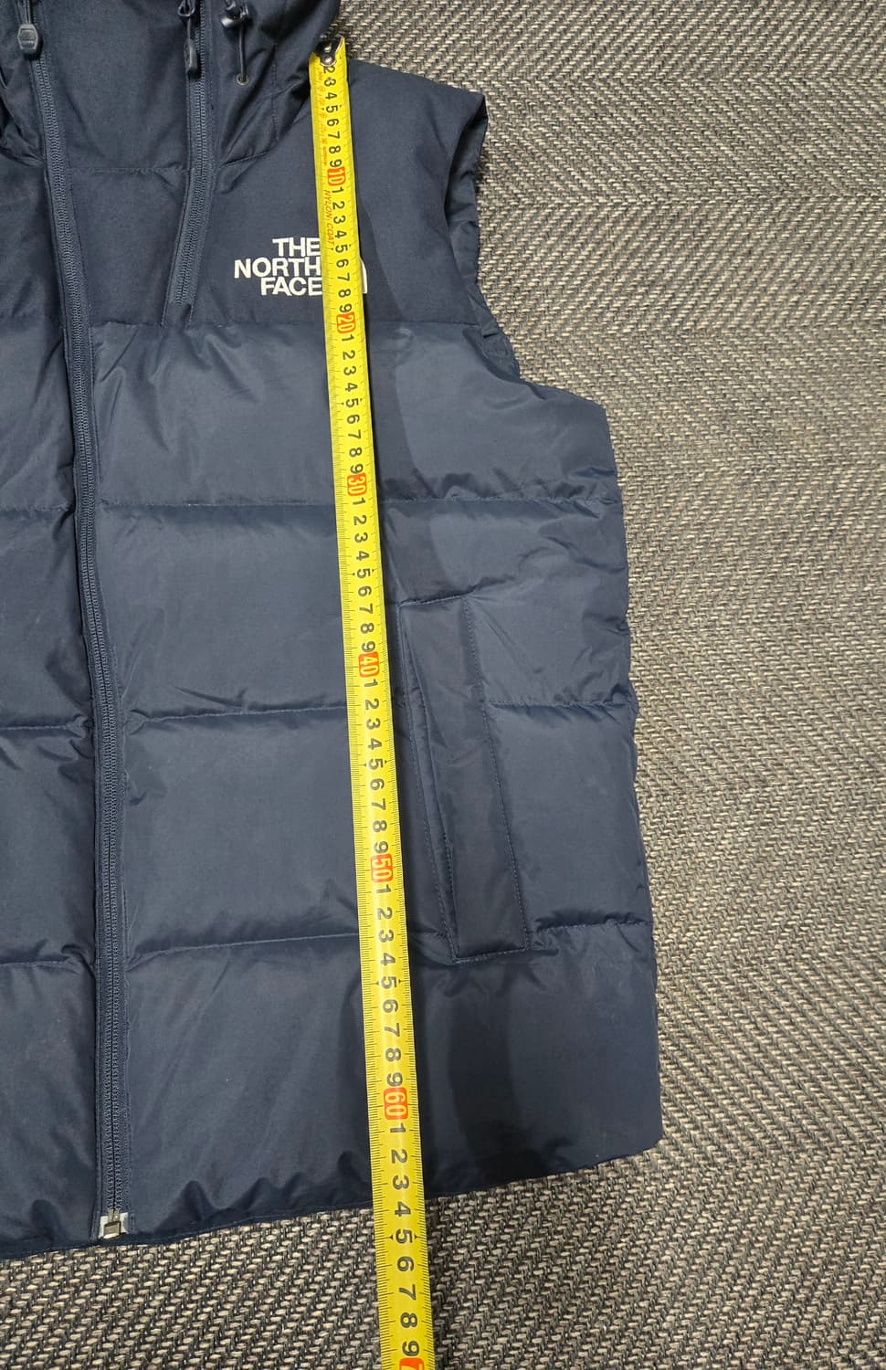 노스페이스 후드 다운패딩 조끼 상품이미지8