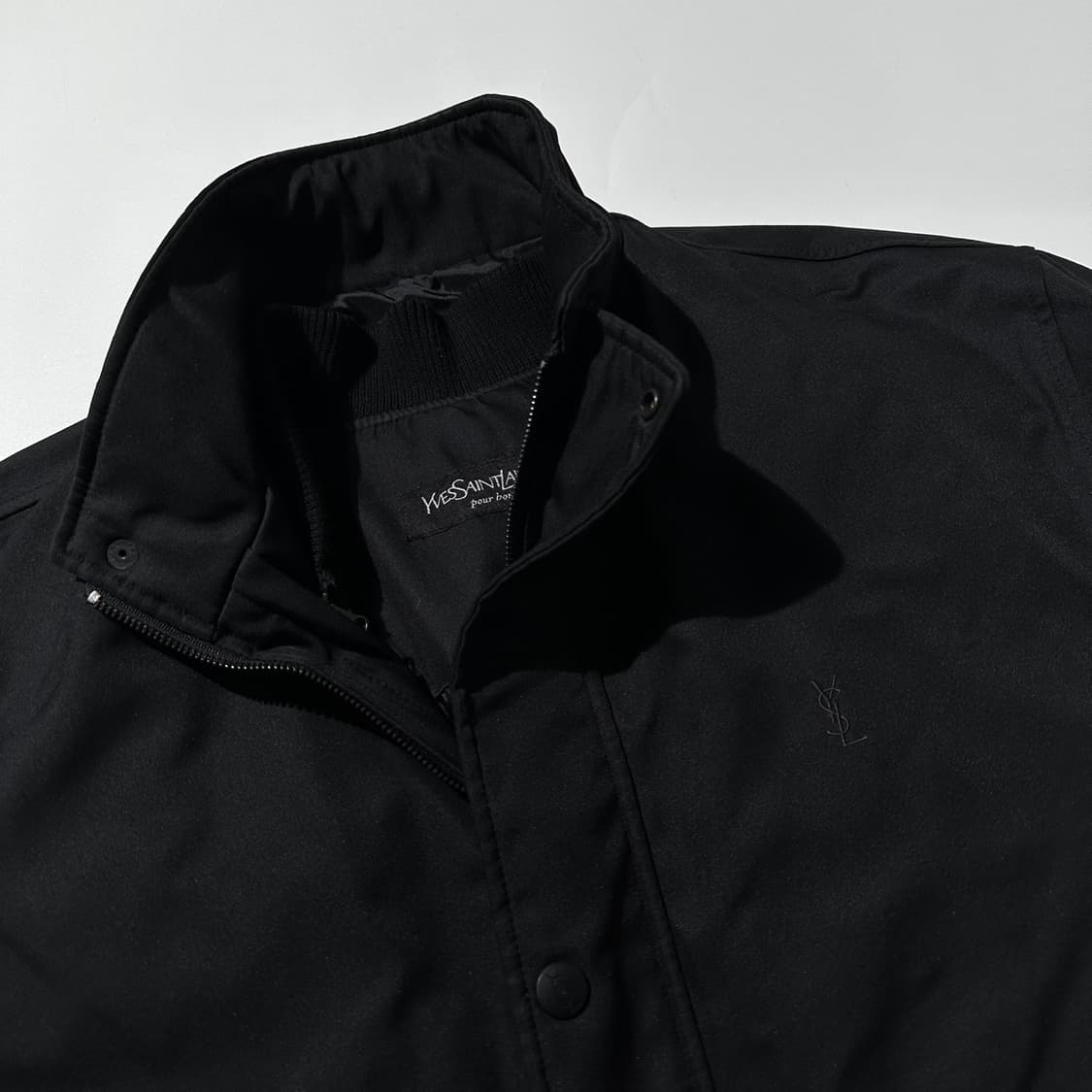 입생로랑 덕다운 라이너 베스트 투인원 자켓 블랙 상품이미지5