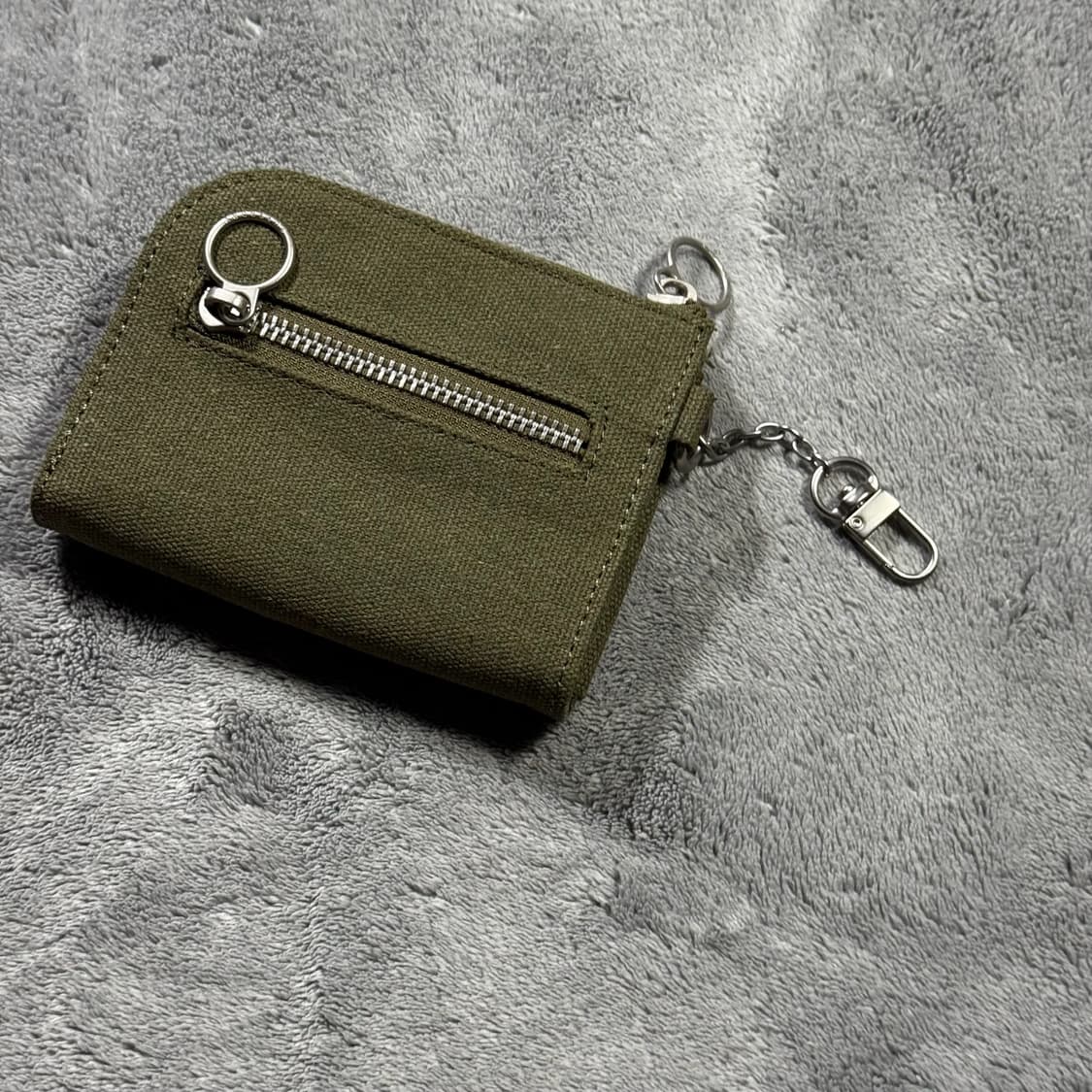 슈퍼드라이 카키 코튼 지갑 상품이미지2