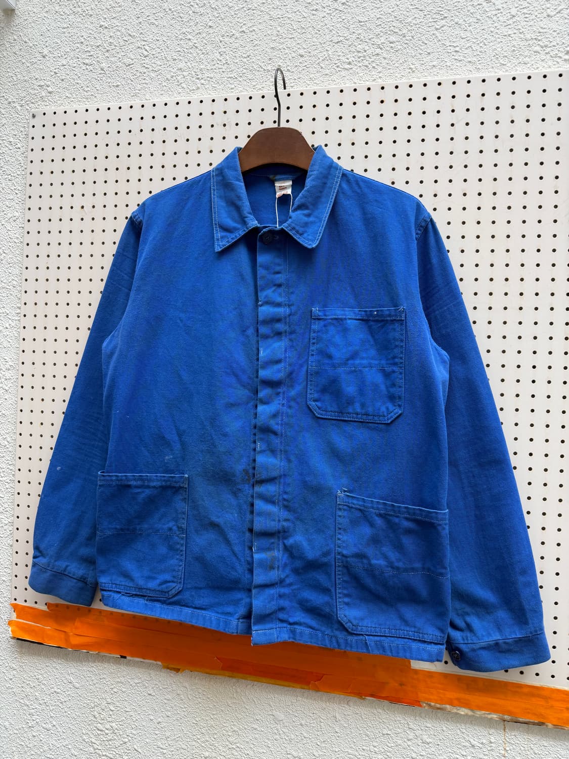 OLD MODEL WASHED BLUE 올드모델 빈티지 프렌치워크자켓 상품이미지3
