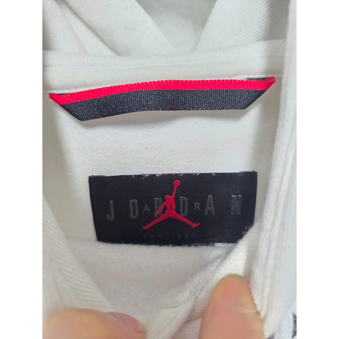 택포_ 나이키 조던 배색 후드티 L 상품이미지2