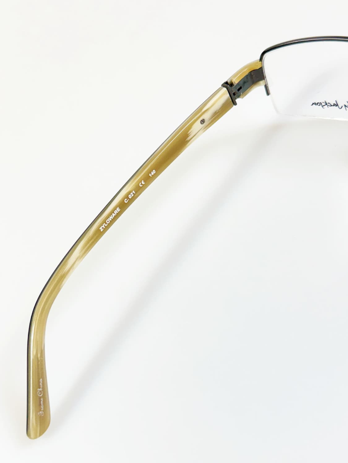 RANDY JACKSON 반무테 스퀘어 메탈 프레임 빈티지 안경 상품이미지7