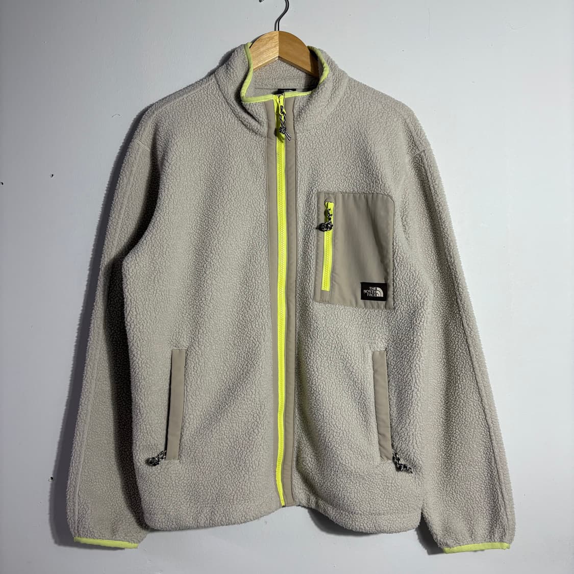 노스페이스 빈티지 베이지 플리스 집업 자켓 (무료배송) 상품이미지1
