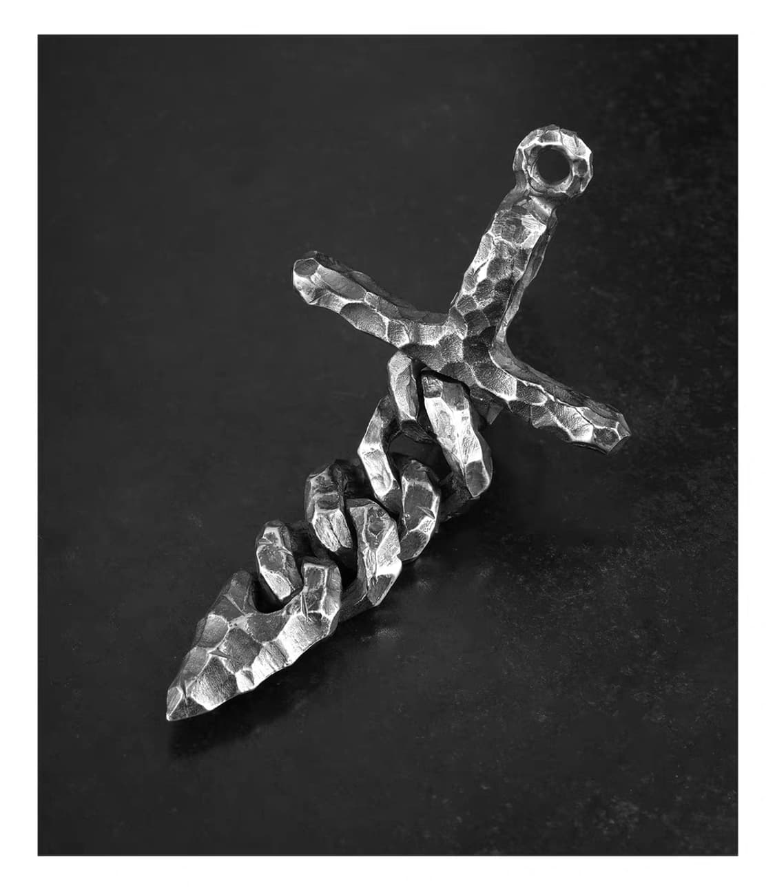 Oceanora S925 수제 홀리 소드 남성 펜던트 상품이미지4