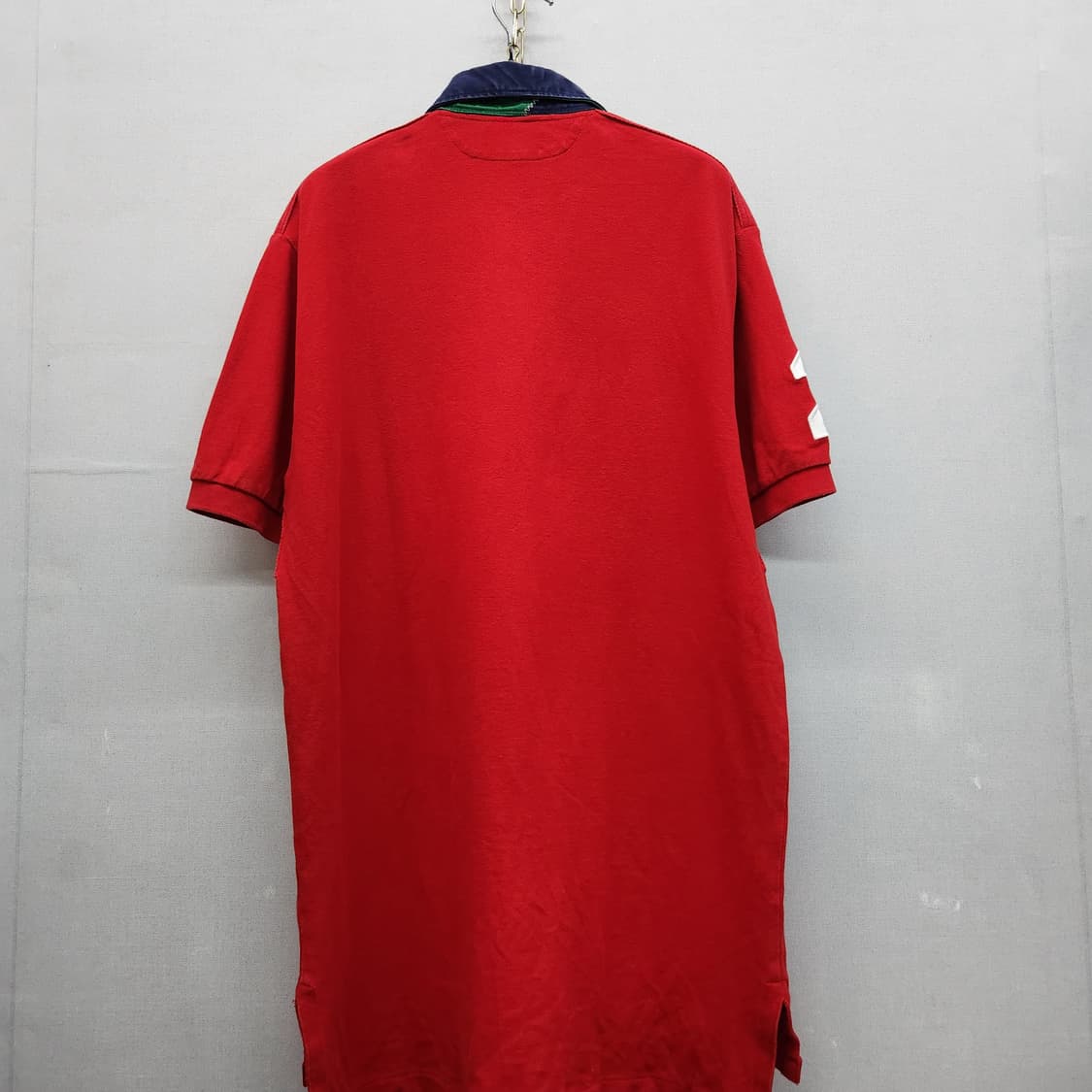 폴로랄프로렌 빅포니 배색 반판카라 M(L) 상품이미지5