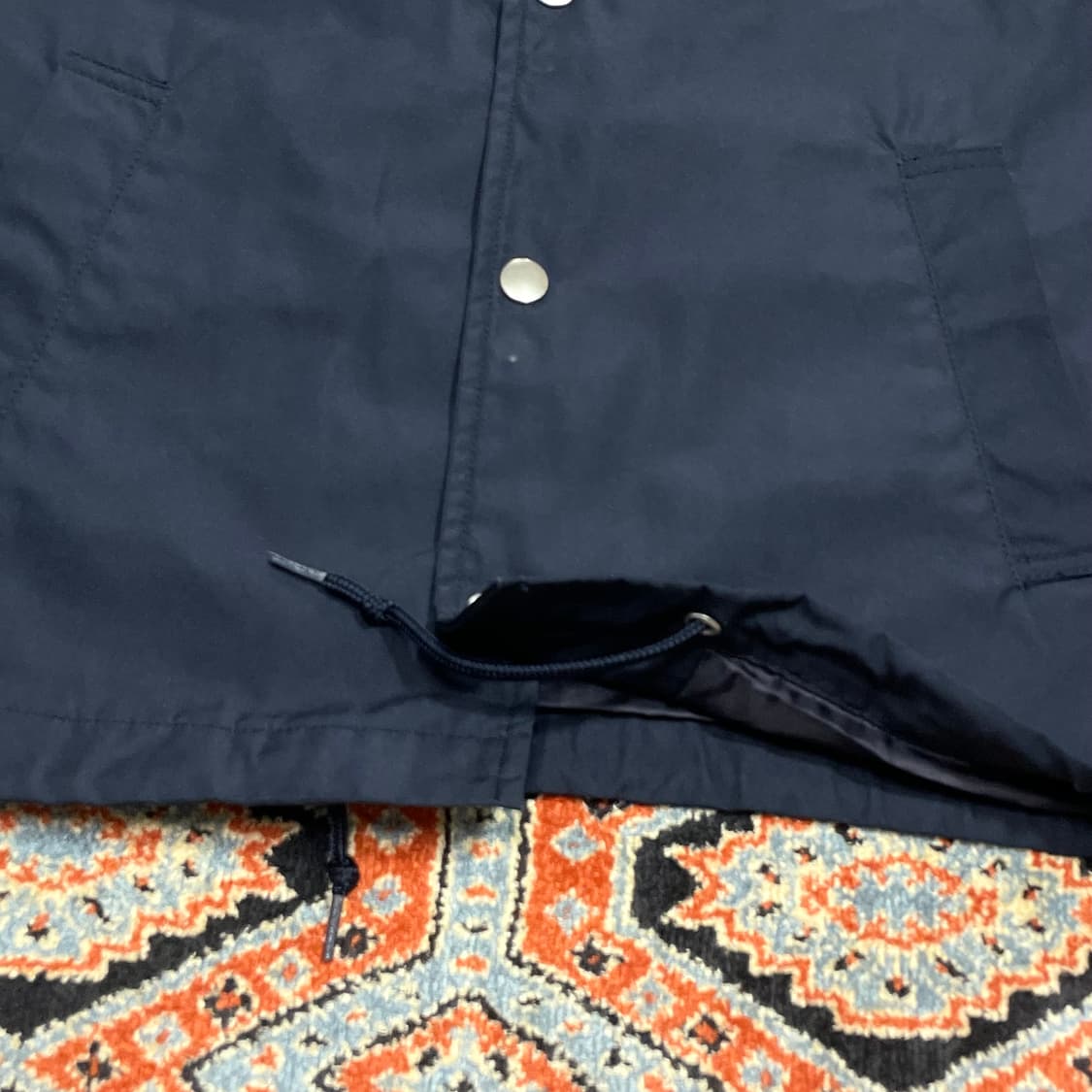 일본 빈티지 JPN VTG 네이비 코치자켓 여성M 상품이미지3