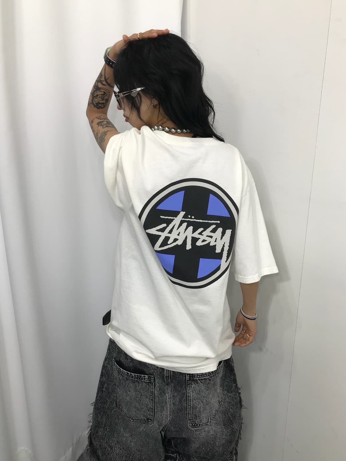 Stussy Cross Dot Pigment T-shirt 상품이미지3