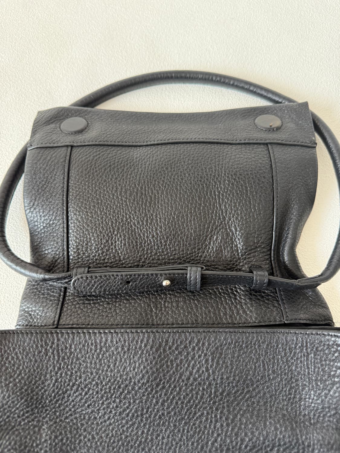 Pre owned 레더 토트 숄더백 상품이미지6