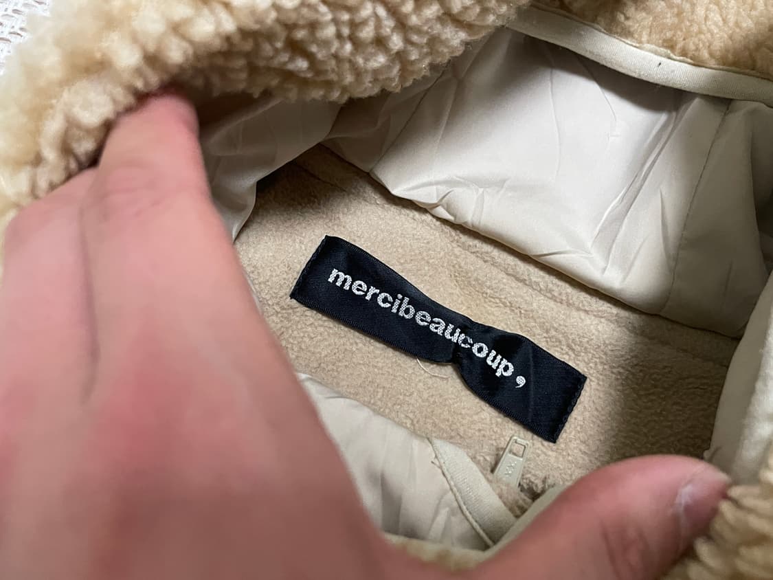 메르시보꾸 플리스 더플코트 J03289 상품이미지4