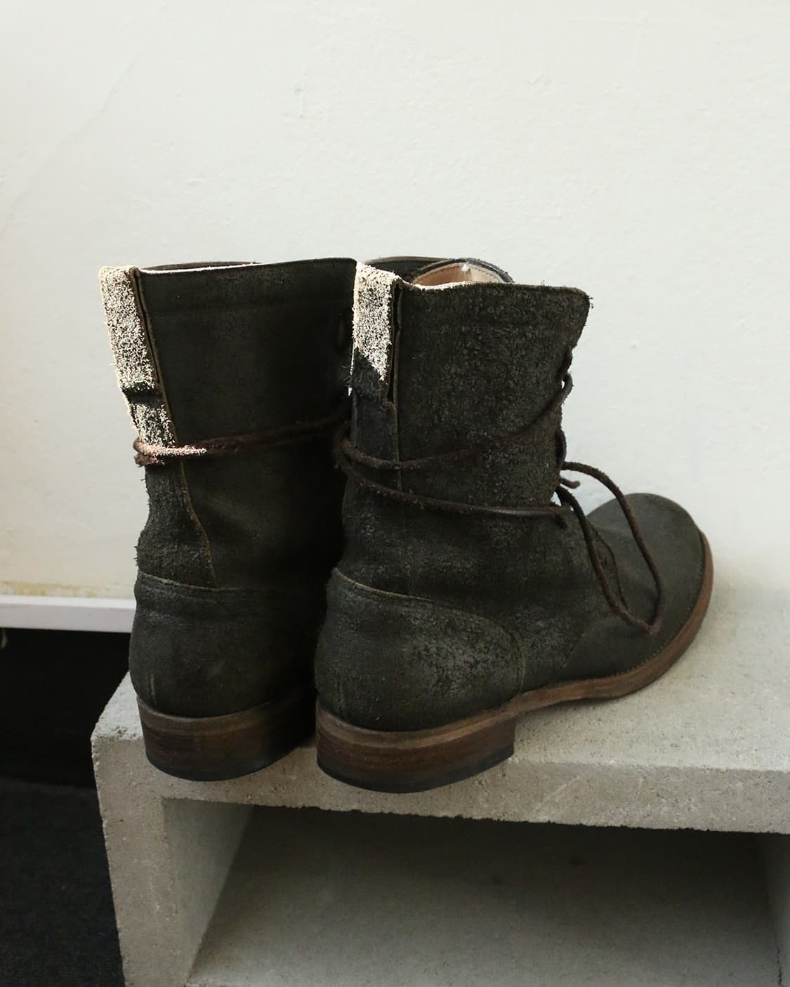 빈티지 스웨이드 컴뱃 부츠  상품이미지8