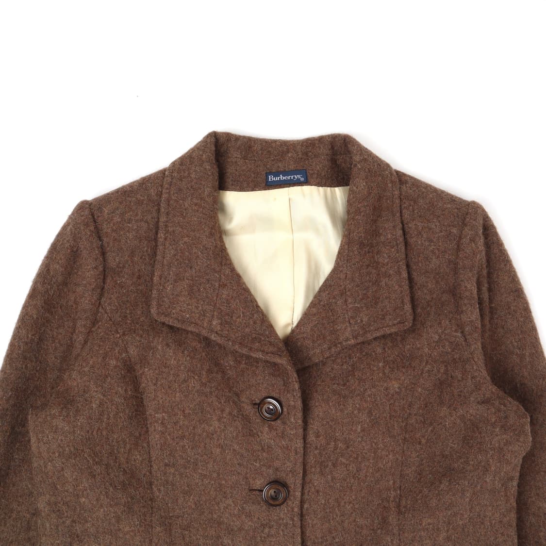 버버리 브라운 엘방 알파카 울 4B 자켓 상품이미지2