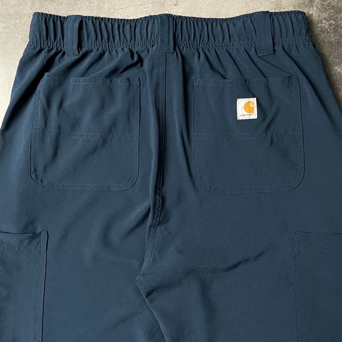 CARHART 칼하트 네이비 밴딩 스크럽 워크 팬츠 A00933 상품이미지7