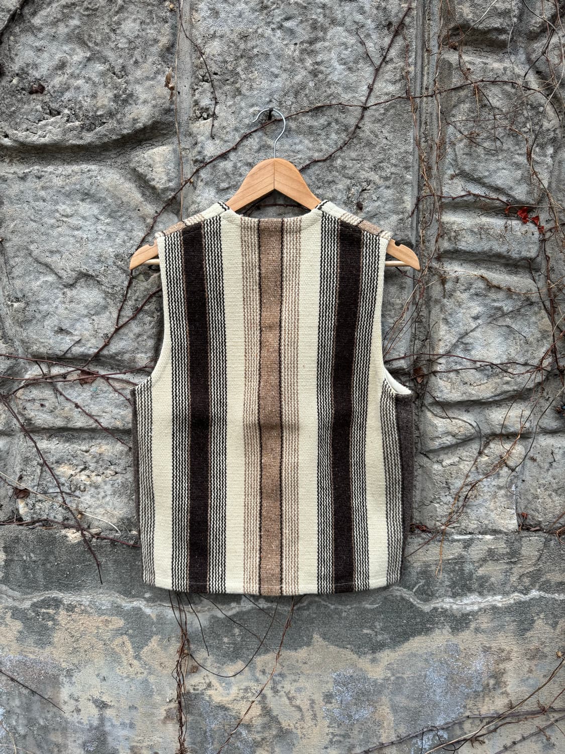 트루히요스 오르테가 스트라이프 패턴 웨스턴 치마요 베스트 조끼 상품이미지2