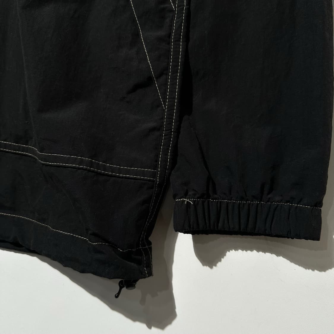 스투시 콘트라스트 스티치 풀오버 하프집업 후드 아노락 상품이미지7