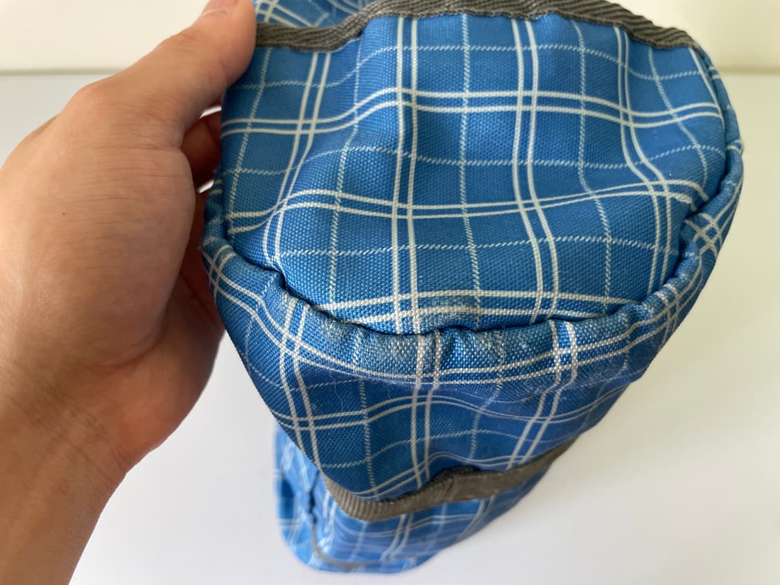 빈티지 체크 그레이 스포츠 백  상품이미지6