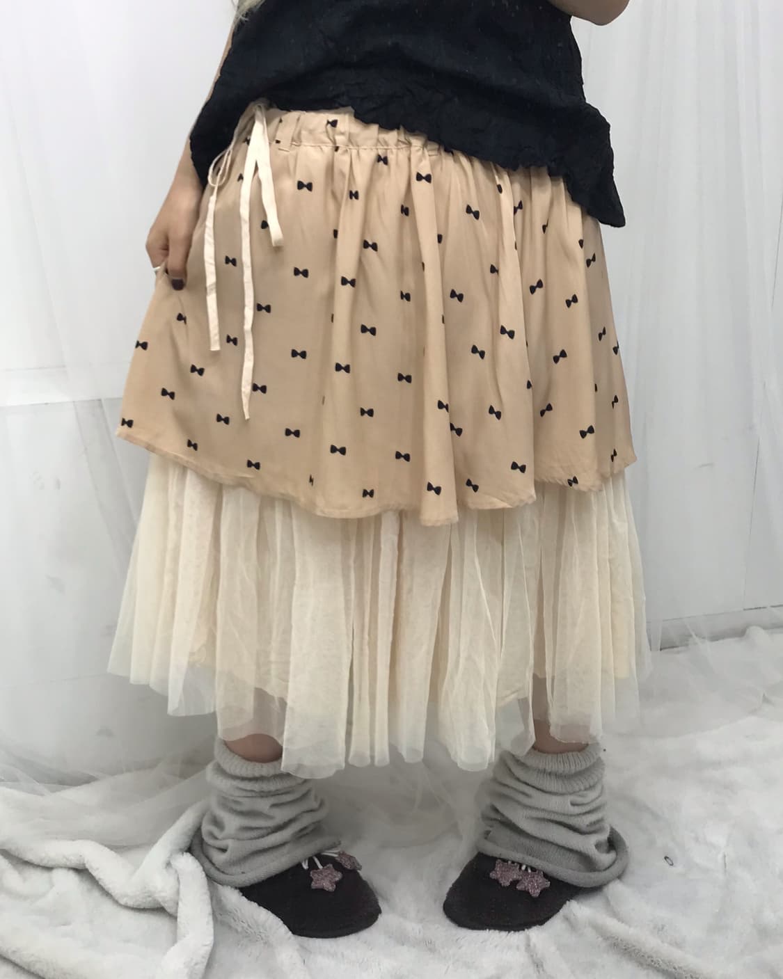 ✿베이지 러블리 너드 set ✿ 상품이미지3