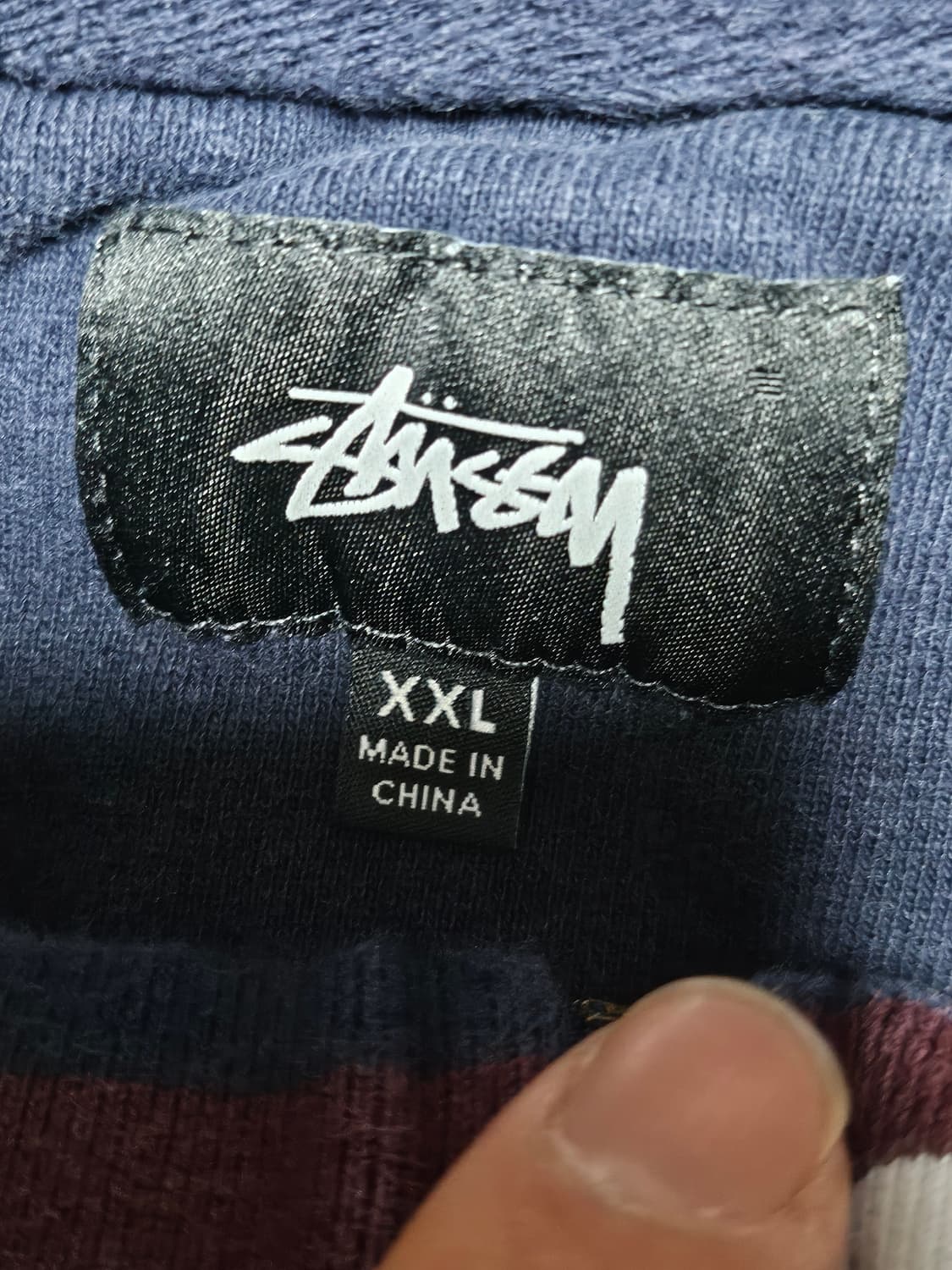 스투시 하프집업 맨투맨 XXL 상품이미지4