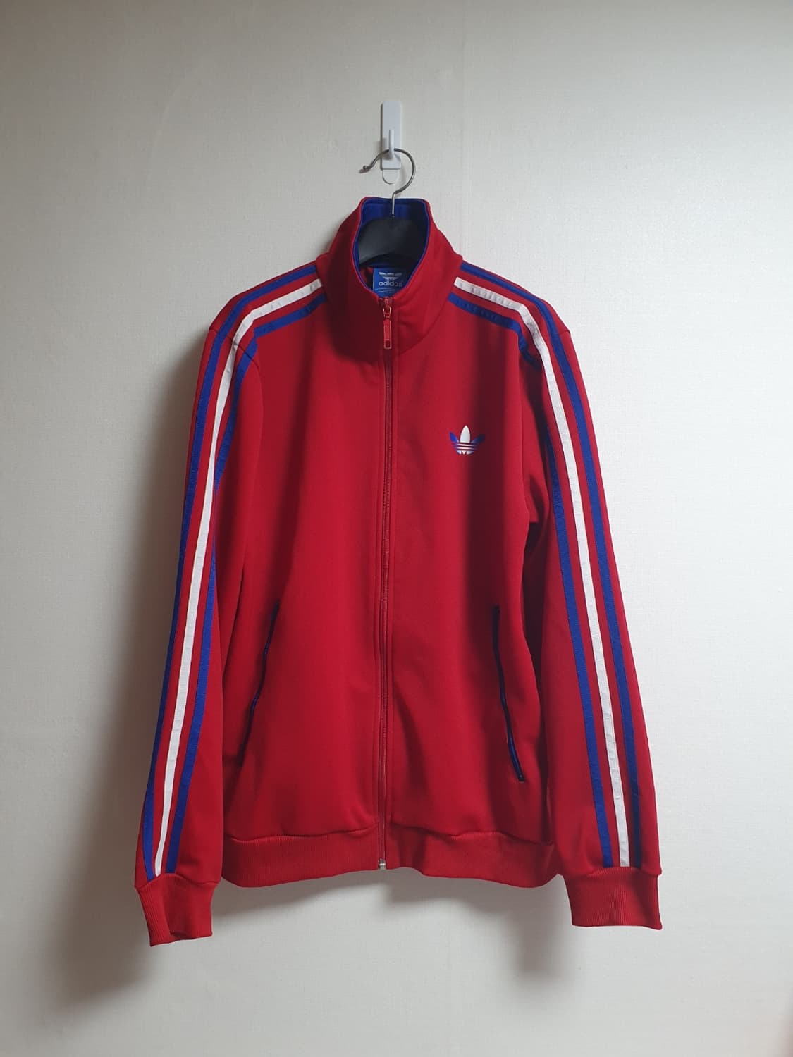 아디다스 져지 파이어버드 트랙탑 레드 블루 105 상품이미지1