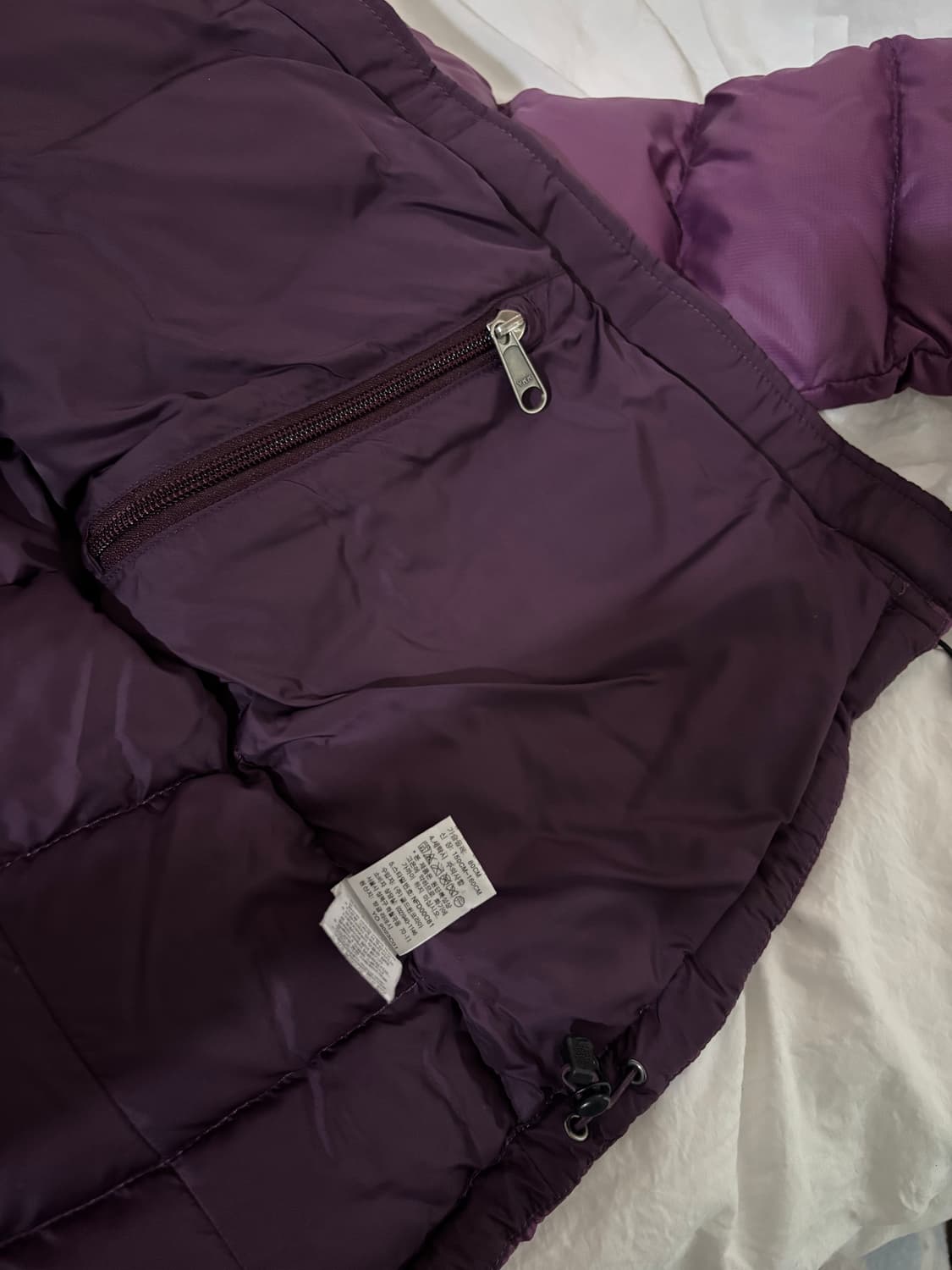 노스페이스 우먼 눕시 700 퍼플 (last price) 상품이미지7