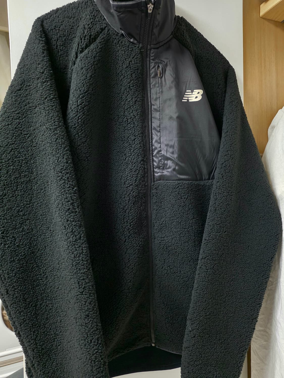 부드러운 뽀글이 뉴발란스 플리스 자켓 상품이미지1