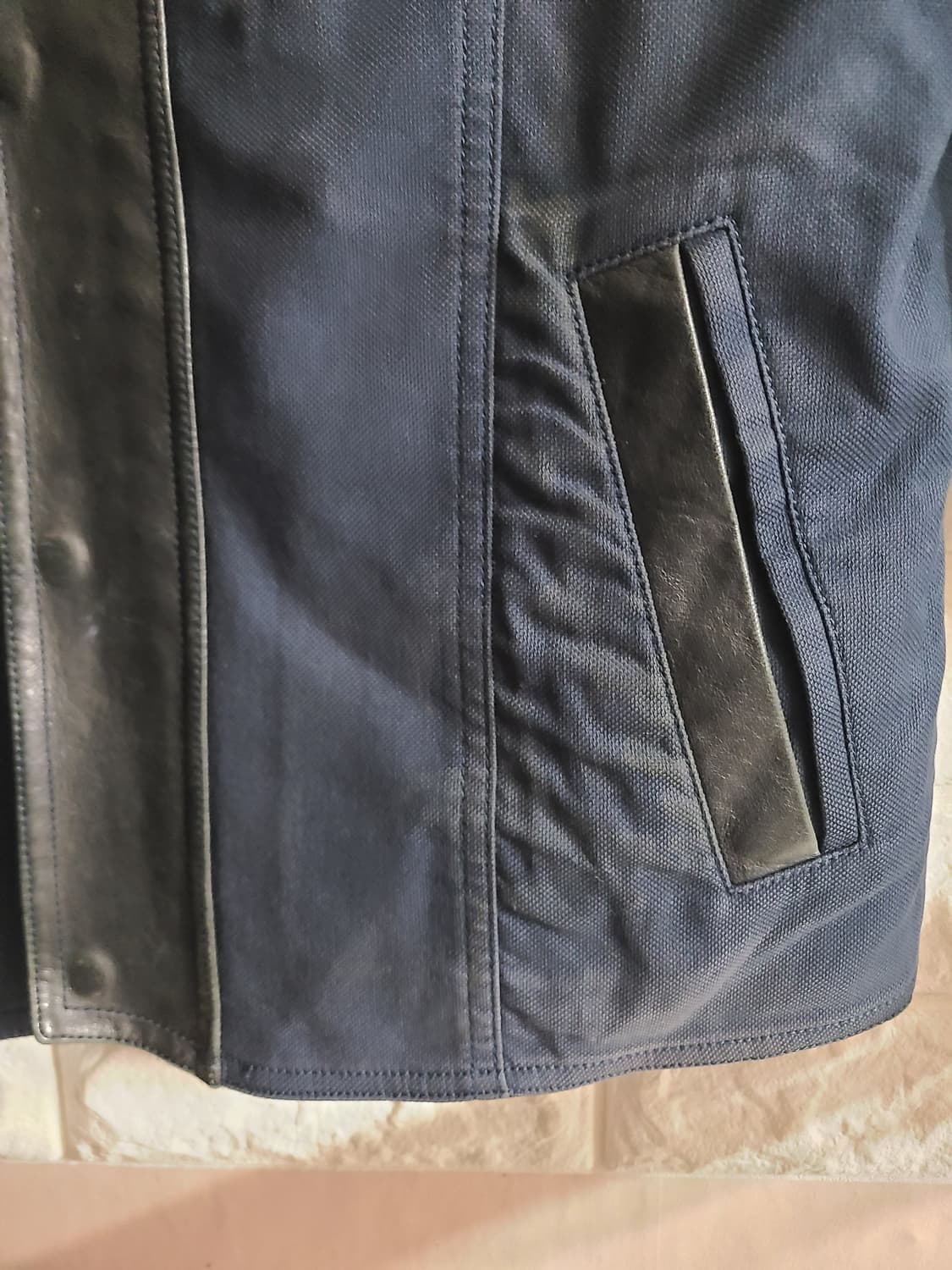 [수]반하트 디 알바자르 가죽배색 자켓(95) 상품이미지4