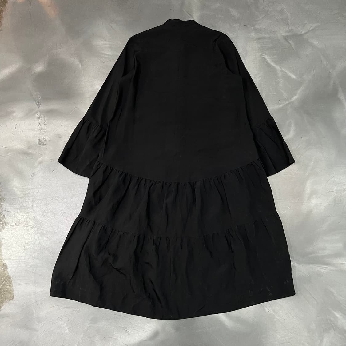  코스 차이나넥 히든 버튼 하프 원피스 y16089 상품이미지2