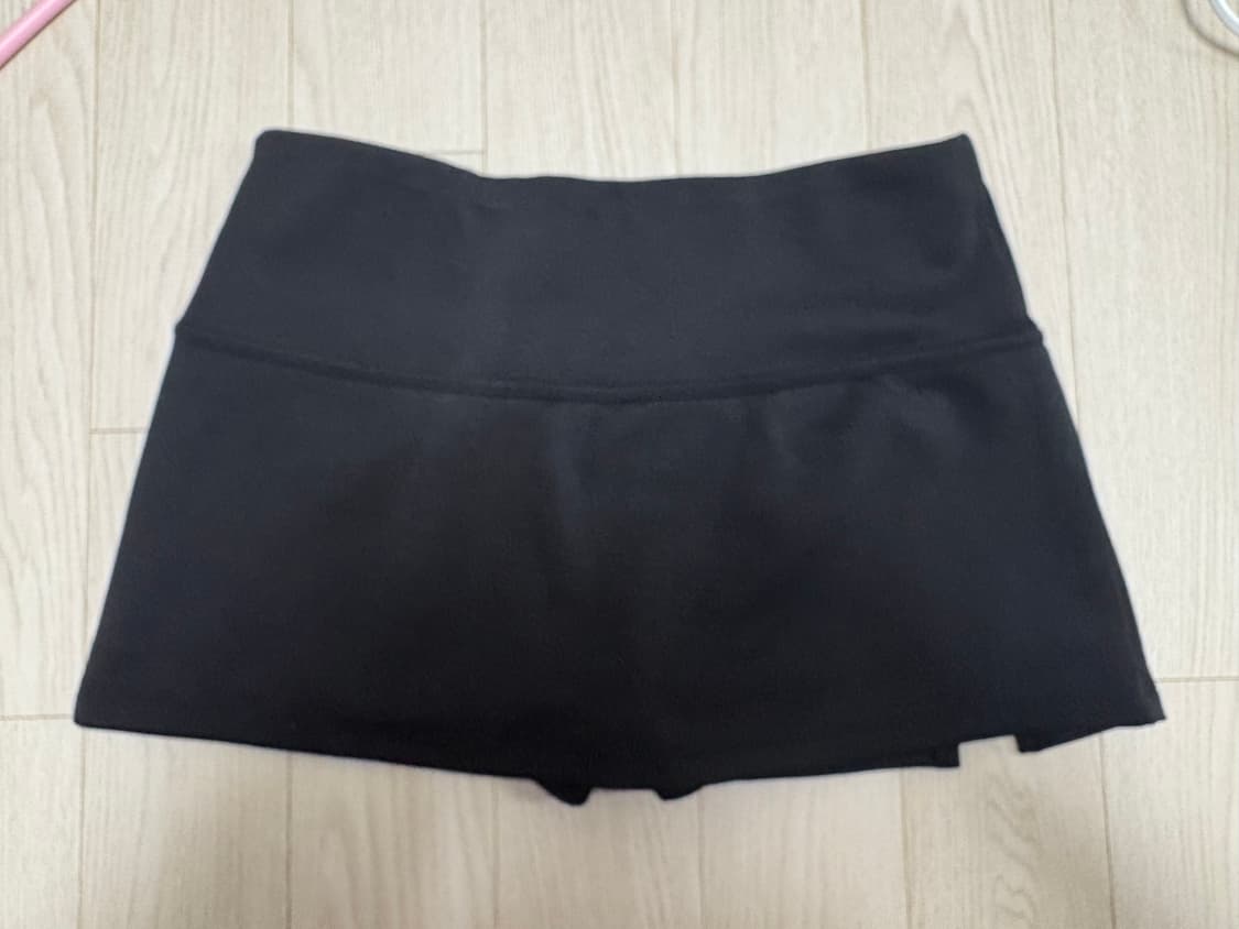 쓰리타임즈 Athletic slit skirt black (M) 상품이미지2