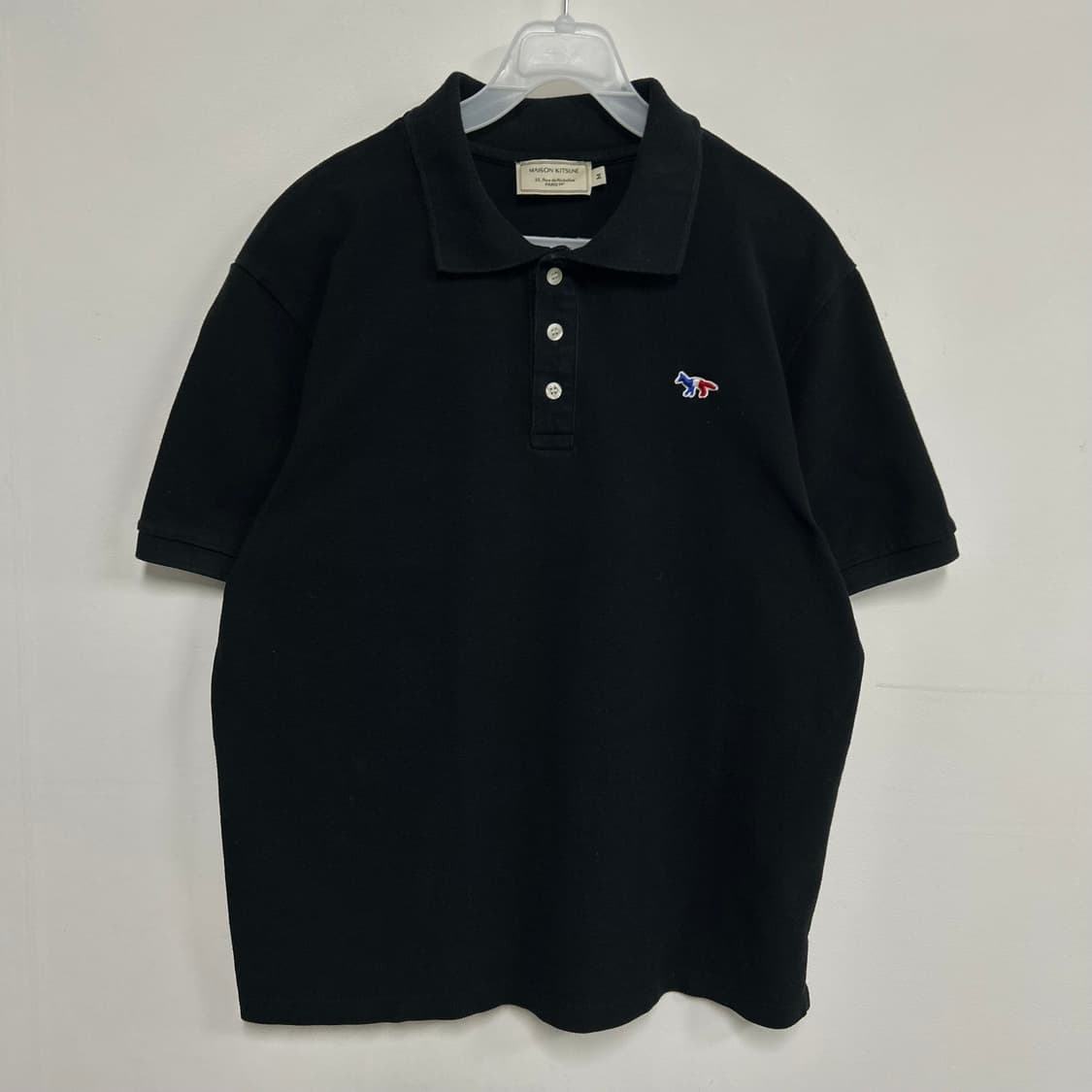 메종키츠네 카라 반팔티[1645] 상품이미지3