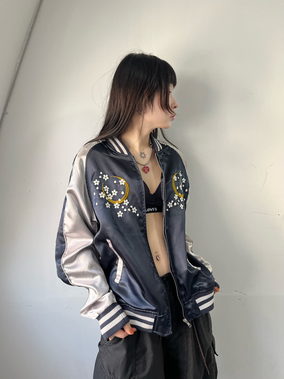 구미호 자수 스카잔 상품이미지3